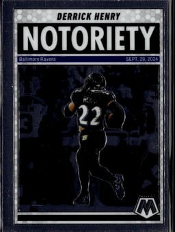 2025 Derrick Henry #4 Mosaic Notoriety
