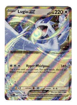 2025 Lugia ex #82 Prismatic Evolutions