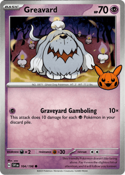 2024 Greavard #42 Paldean Fates