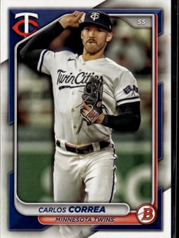 2024 Carlos Correa #23 Bowman