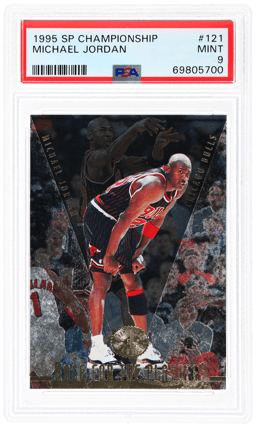 1995 SP Championship Michael Jordan #121 PSA 9