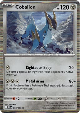 2025 Cobalion #66 Black Bolt