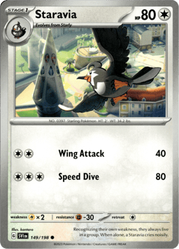 2023 Staravia #149 Scarlet & Violet