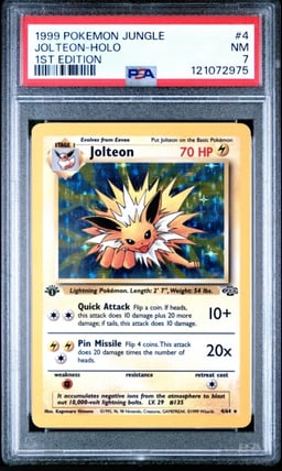 1999 POKEMON JUNGLE 1ST ED #4 JO