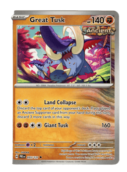 2025 Great Tusk #55 Prismatic Evolutions