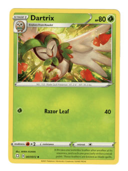 2021 Dartrix #7 Shining Fates