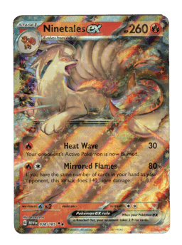 2023 Ninetales ex #38 151
