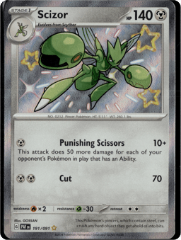 2024 Scizor #191 Paldean Fates