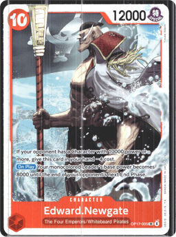 2026 Edward.Newgate (foil) #5 The World's Strongest Warriors