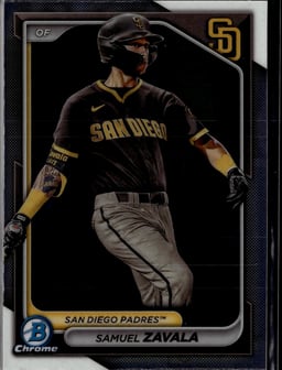 2024 Samuel Zavala #BCP-57 Bowman Chrome Prospects