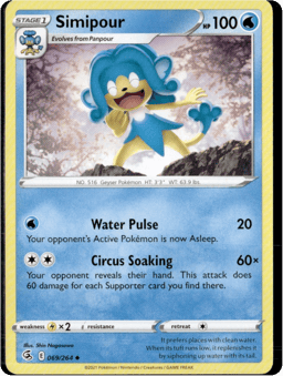 2021 Simipour #69 Fusion Strike