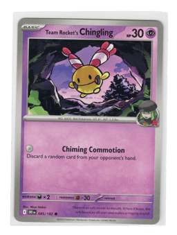 2025 Team Rocket's Chingling #85 Destined Rivals