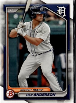 2024 Max Anderson #BP-128 Bowman Prospects