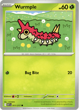 2026 Wurmple #11 Ascended Heroes