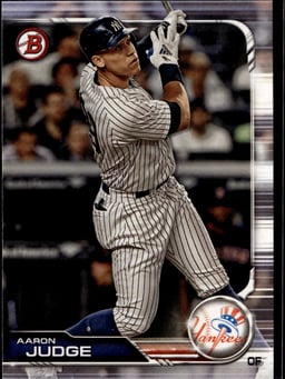 2019 Aaron Judge #16 Bowman