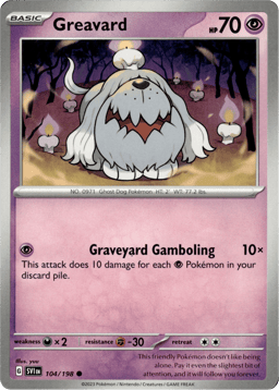 2024 Greavard #42 Paldean Fates