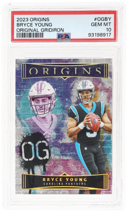 2023 Panini Origins Original Gridiron Bryce Young #OGBY PSA 10