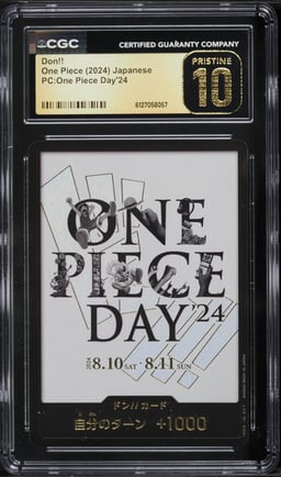 2024 One Piece Japanese PC One Piece Day '24 Don!! CGC 10 PRISTINE