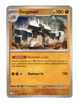 2025 Garganacl #84 Mega Evolution