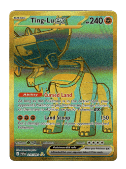 2024 Ting-Lu ex #244 Paldean Fates