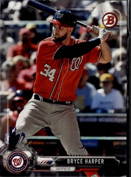 2017 Bryce Harper #3 Bowman