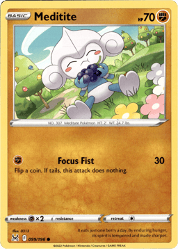 2022 Meditite #99 Lost Origin