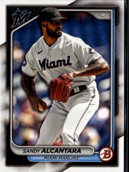 2024 Sandy Alcantara #8 Bowman