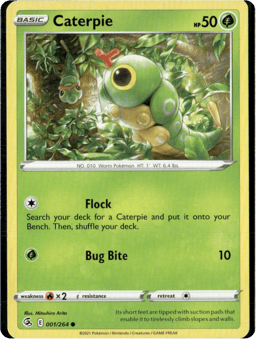 2021 Caterpie #1 Fusion Strike