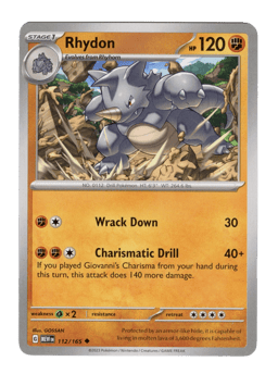 2023 Rhydon #112 151