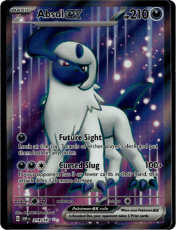 2023 Absol ex #214 Obsidian Flames