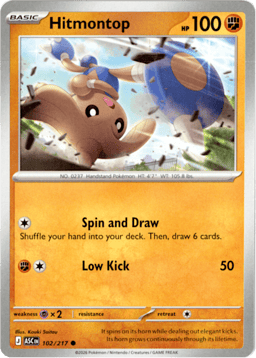 2026 Hitmontop #102 Ascended Heroes