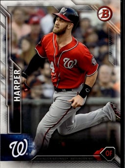 2016 Bryce Harper #100 Bowman