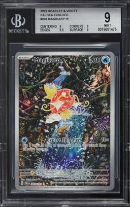 2023 Pokemon Scarlet & Violet Paldea Evolved IR Magikarp #203 BGS 9 MINT