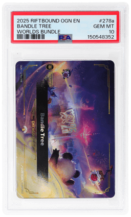 2025 League of Legends Riftbound Worlds Bundle Chengdu Bandle Tree #278a PSA 10