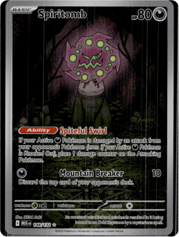 2025 Spiritomb #148 Mega Evolution
