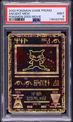 2000 Pokemon Movie Promo Ancient Mew PSA 9 MINT
