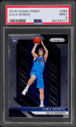 2018 Panini Prizm Luka Doncic #280 PSA 9
