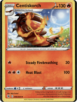 2021 Centiskorch #49 Fusion Strike