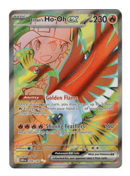 2025 Ethan's Ho-Oh ex #209 Destined Rivals