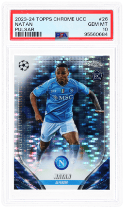 2023 Topps Chrome UEFA Club Competitions Pulsar Natan #26 PSA 10