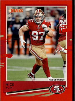 2020 Nick Bosa #12 Donruss