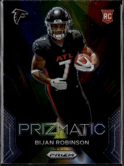 2023 Bijan Robinson #19 Prizm Prizmatic