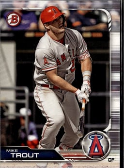 2019 Mike Trout #1 Bowman