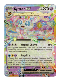 2025 Sylveon ex #41 Prismatic Evolutions