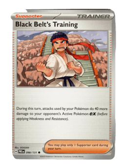 2025 Black Belt's Training #98 Prismatic Evolutions
