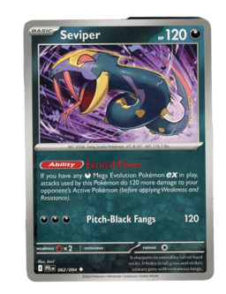 2025 Seviper #62 Phantasmal Flames