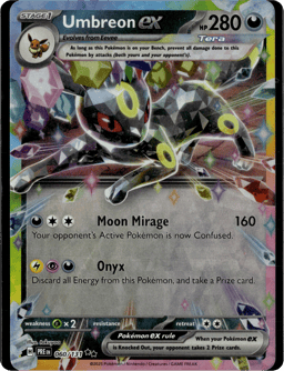 2025 Umbreon ex #60 Prismatic Evolutions