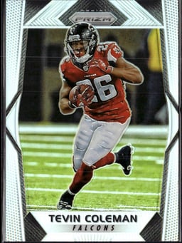 2017 Tevin Coleman #58 Prizm