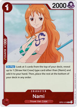 2022 Nami (foil) #16 Romance Dawn