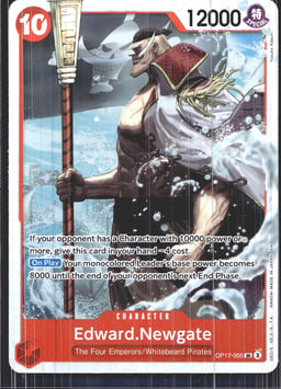 2026 Edward.Newgate (foil) #5 The World's Strongest Warriors